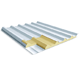 Telha Termoacústica em PIR Modelo: 40/980